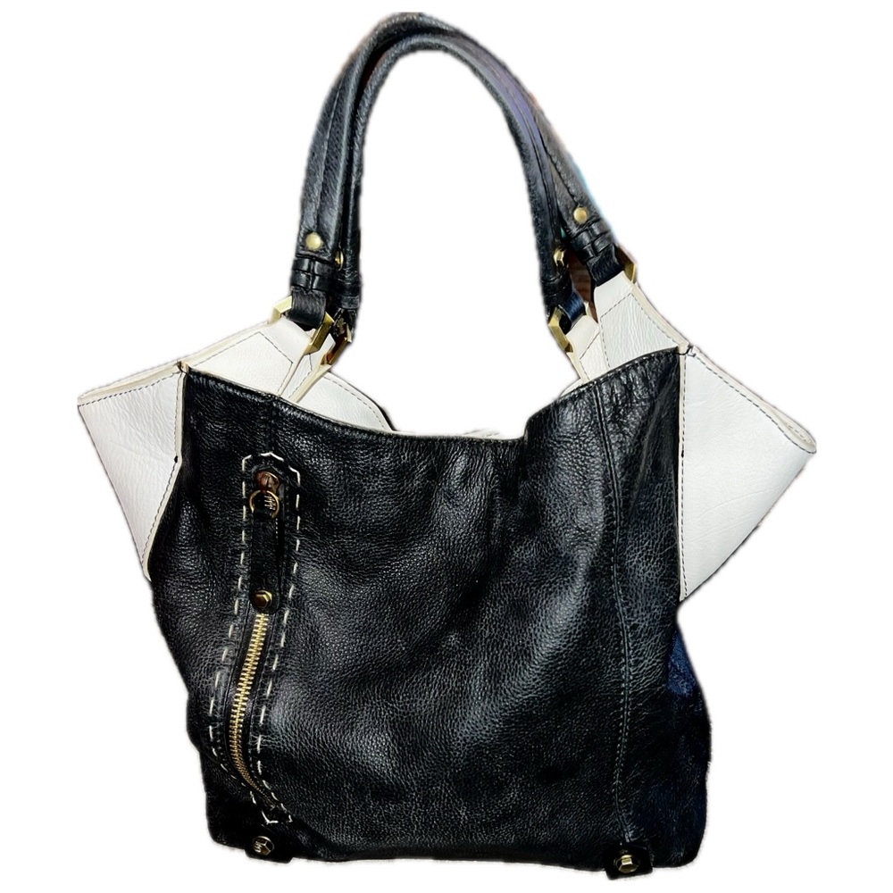 Oryani leather satchel